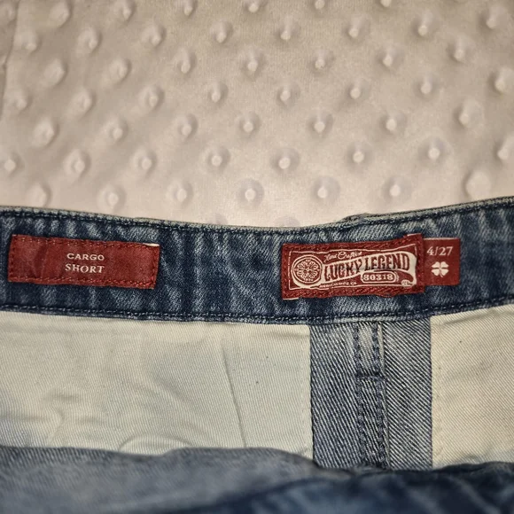 Women’s Lucky Brand Jean Shorts, Cargo Cuff Short Size 4/27, NWT! 79.50! - Picture 4 of 4
